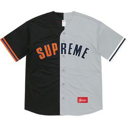 Supreme ‘Dont Hate’ Baseball Jersey Black Size XL