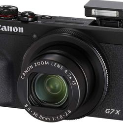 Canon PowerShot G7 X Mark III 20.1 Megapixel Digital Camera - Black