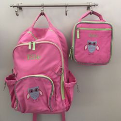Pottery Barn Kids backpack & lunch box