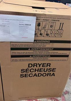 Brand New🚨Amana 6.5 cu.ft Gas Dryer🔥