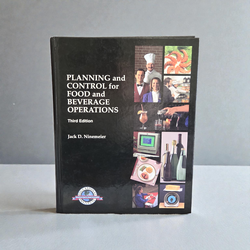 The Planning & Control for Food and Beverage Operations – 3rd Edition – Hardcover