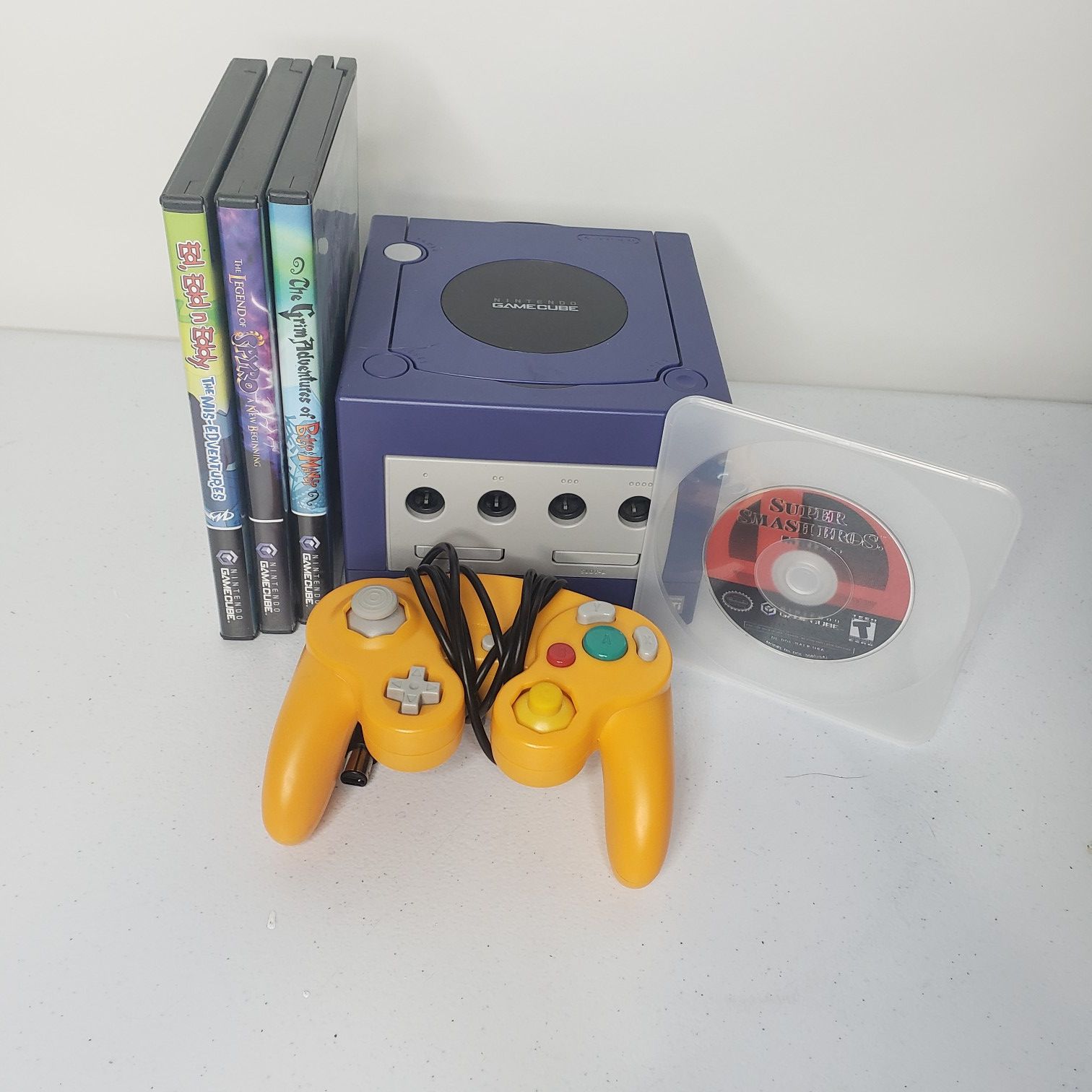 Nintendo Gamecube Console Super Smash Bros. Spyro