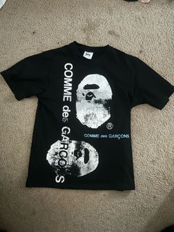 Cdg x bape tee