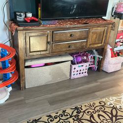 Antique SOLID WOOD Buffet