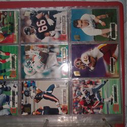 NFL FOOTBALL PLAYER CARDS FROM THE 90s(180 CARDS) $40