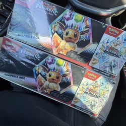 Pokemon Prismatic Evolutions Booster Bundle And Surprise Box