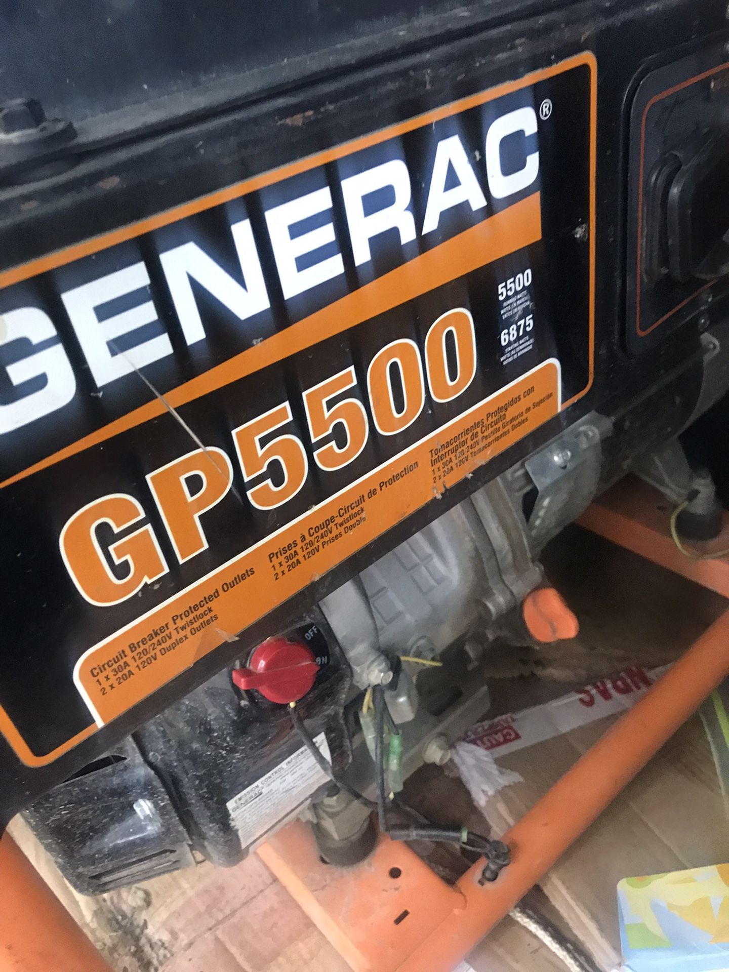 GENERAC GP 5500 Generator