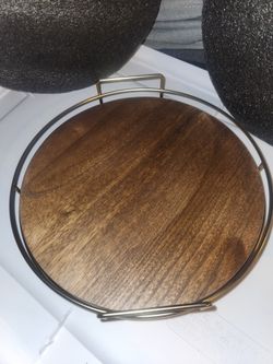 Modern farmhose decor tray