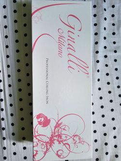 Ginalli milano curling iron.