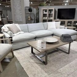 Cloud Sectional In Stock For Fast Delivery 