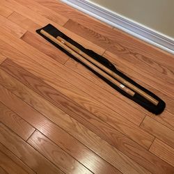 Set Of Two Tae-kwondo Bo Staff