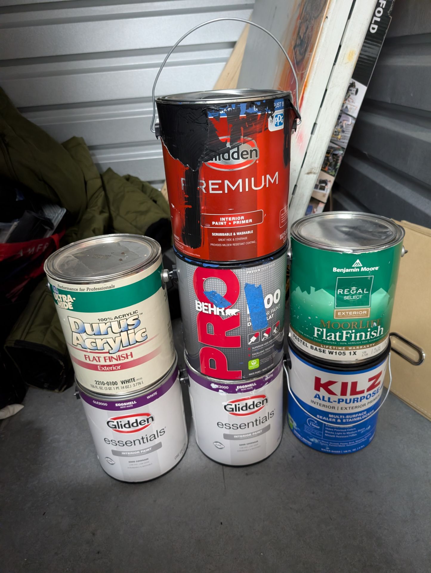 Paint cans