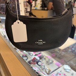 Black coach purse