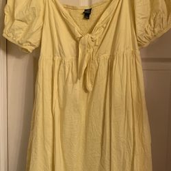 Pretty Yellow Dress By Wild Fable 