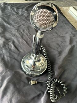 Vintage Silver Eagle Microphone 