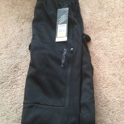 Head Men’s Regular Slim Large Black Sweatpants