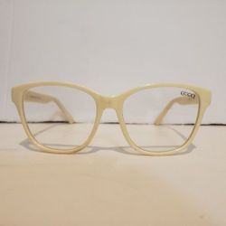 Small Cream Prescription Frames