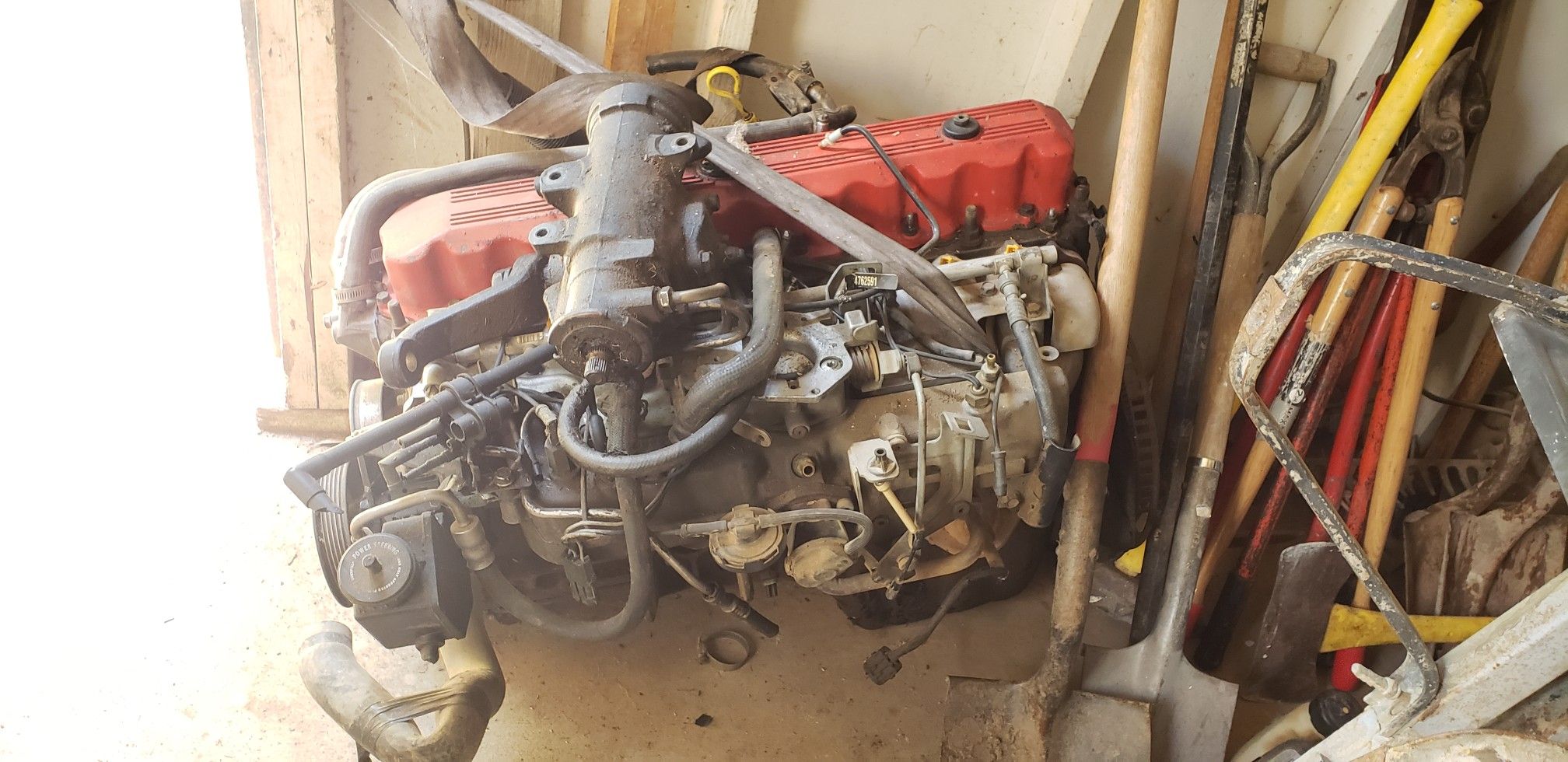 1990 Jeep Cherokee 4.0 High Output Motor and parts