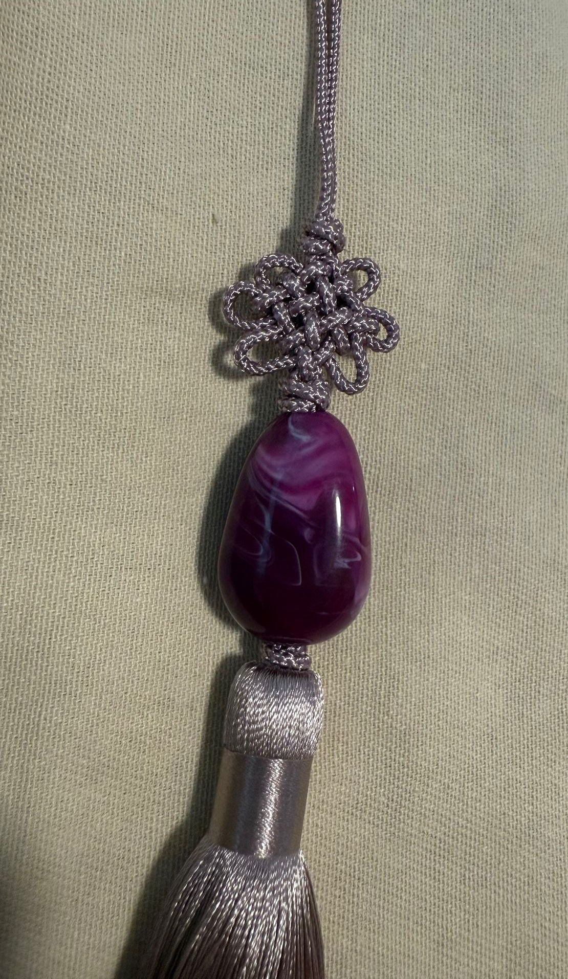 New Korean Traditional Charm Purple