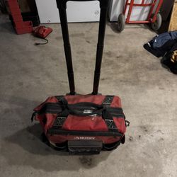 Husky rolling tool bag