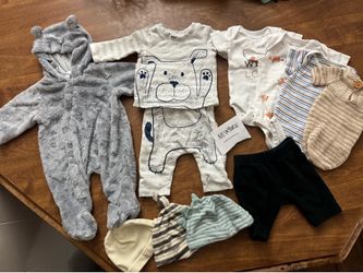 Newborn Boys Clothing Lot
