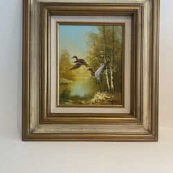 Antique Painting On Canvas Art