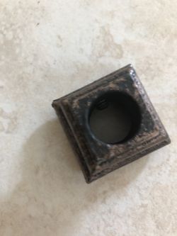 95 pieces Oil Rubbed Bronce Flat base shoes for 5/8