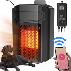 Smart Dog House Heater – WiFi Control with Thermostat & Timer