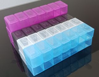Weekly Pill Organizer Bundle(9) | $10