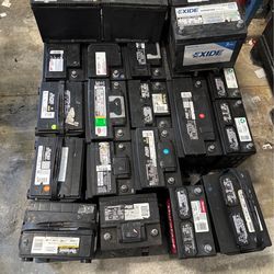Car batteries