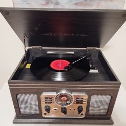 Victrola 6 In 1 Bluetooth Record Player