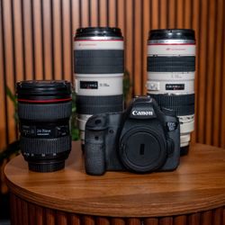 Canon Pro Photo Kit - 6D Body + 24-70 II + Two 70-200 f/2.8 L Lenses 