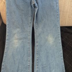 Girls Size 16 Levi's Wide Leg Jeans