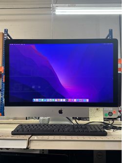 Apple iMac 27” A1419 | Intel Core i5 3.2GHz | 8GB RAM | 1TB HDD | macOS Monterey | $239