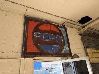 Old Vintage Pepsi Sign