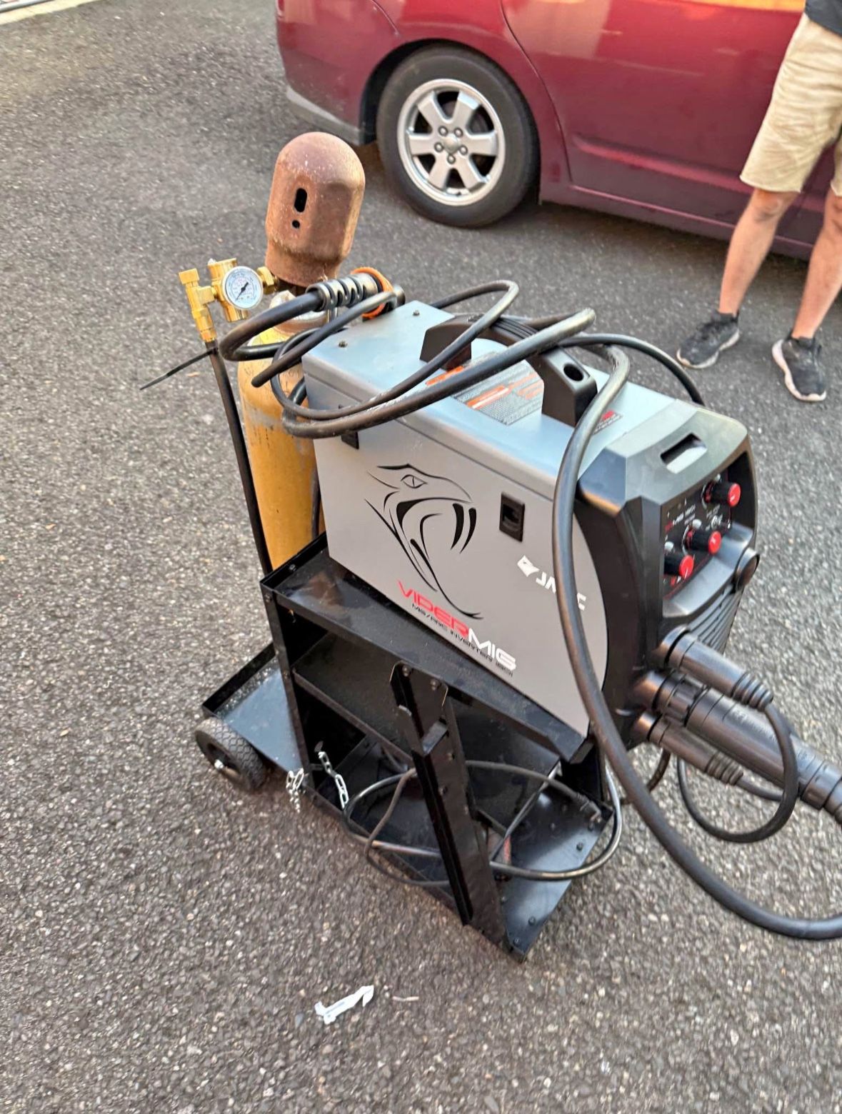 Viper Mig/Stick Welder with Tank and Cart