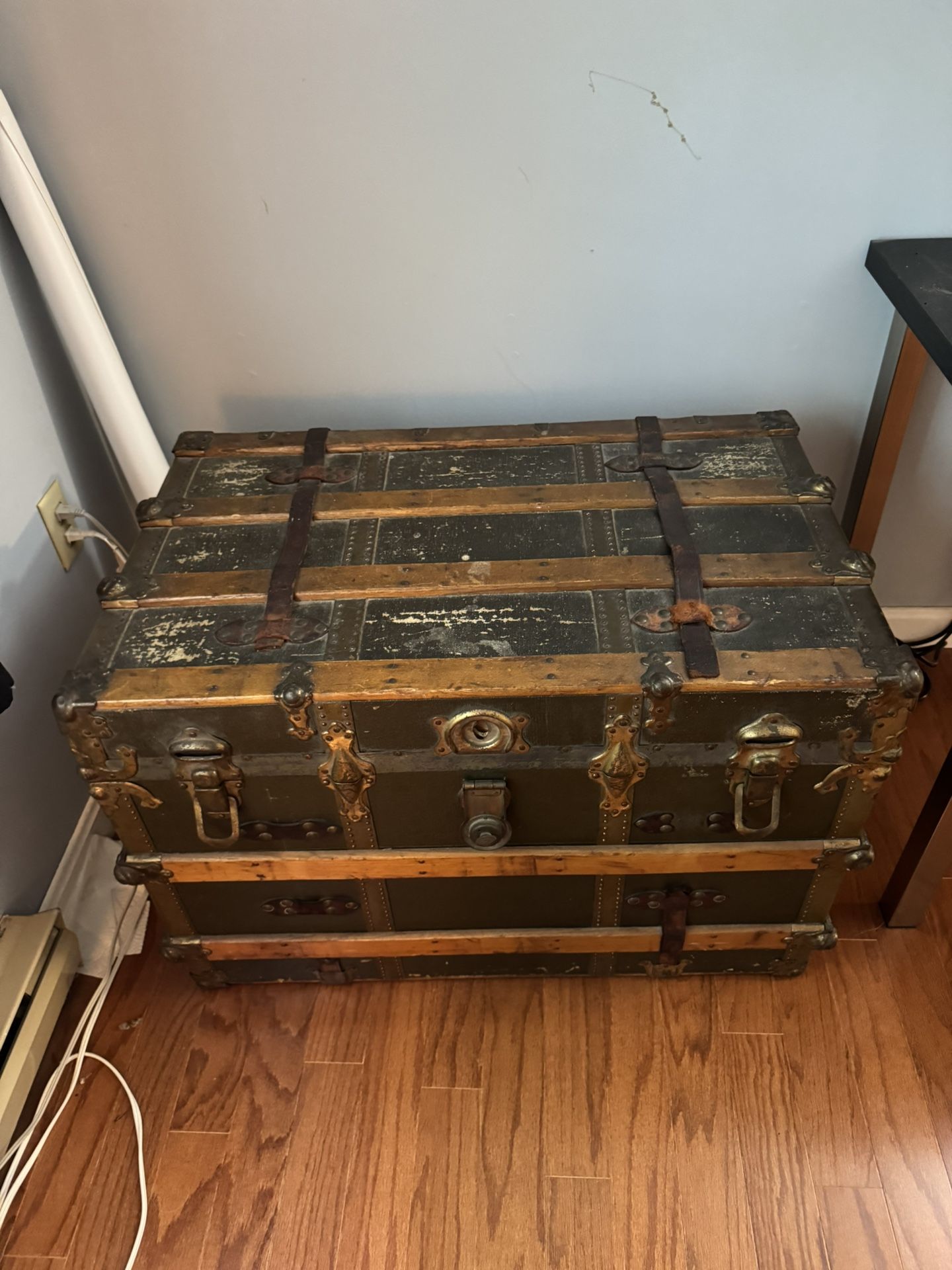 Antique Steamer Trunk