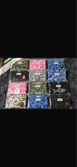 BAPE T-Shirt Lot – Camo, Shark, Logo Tees