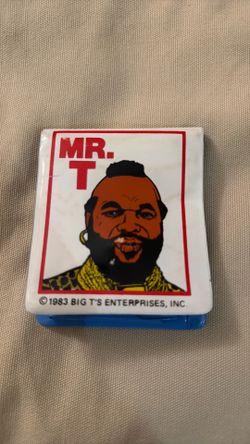 Vintage 1983 Mr. T Imperial Toy Plastic Bi-Fold Wallet