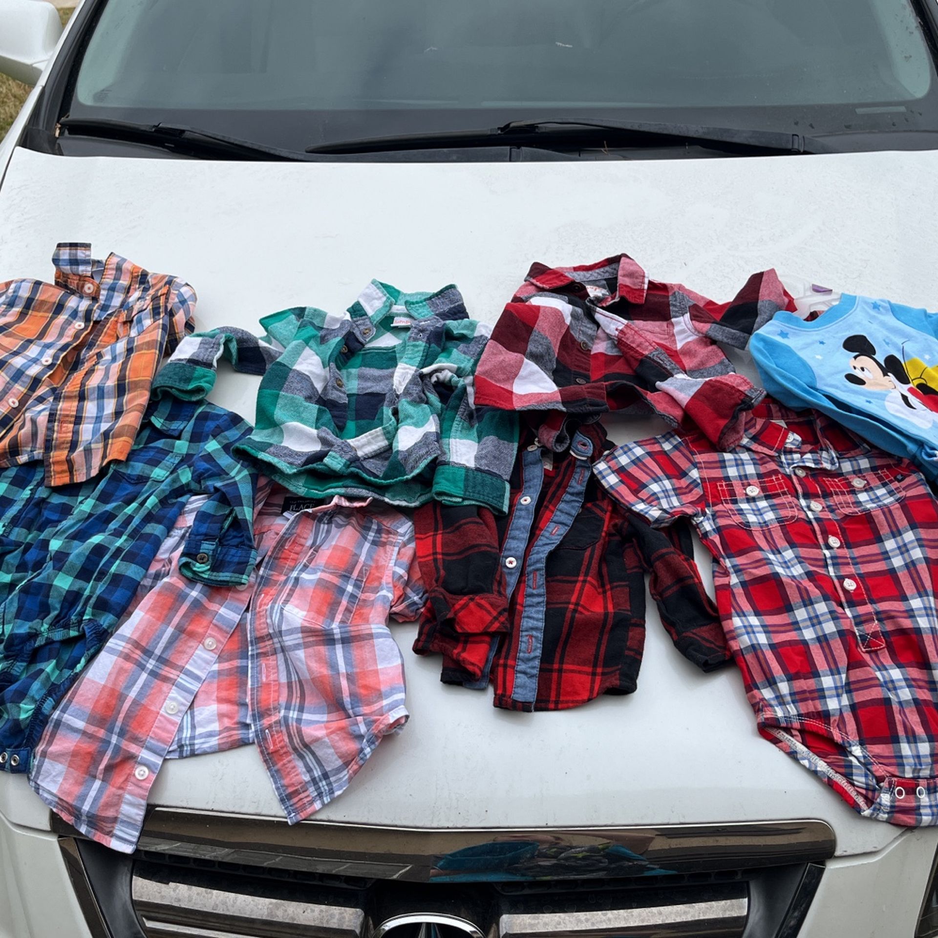 Button-Down Shirts, 12 To 24 Months Boys Holiday Dress