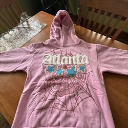 Sp5der Atlanta Hoodie ‘pink’