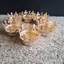 Fleur De Lis Candle Holders