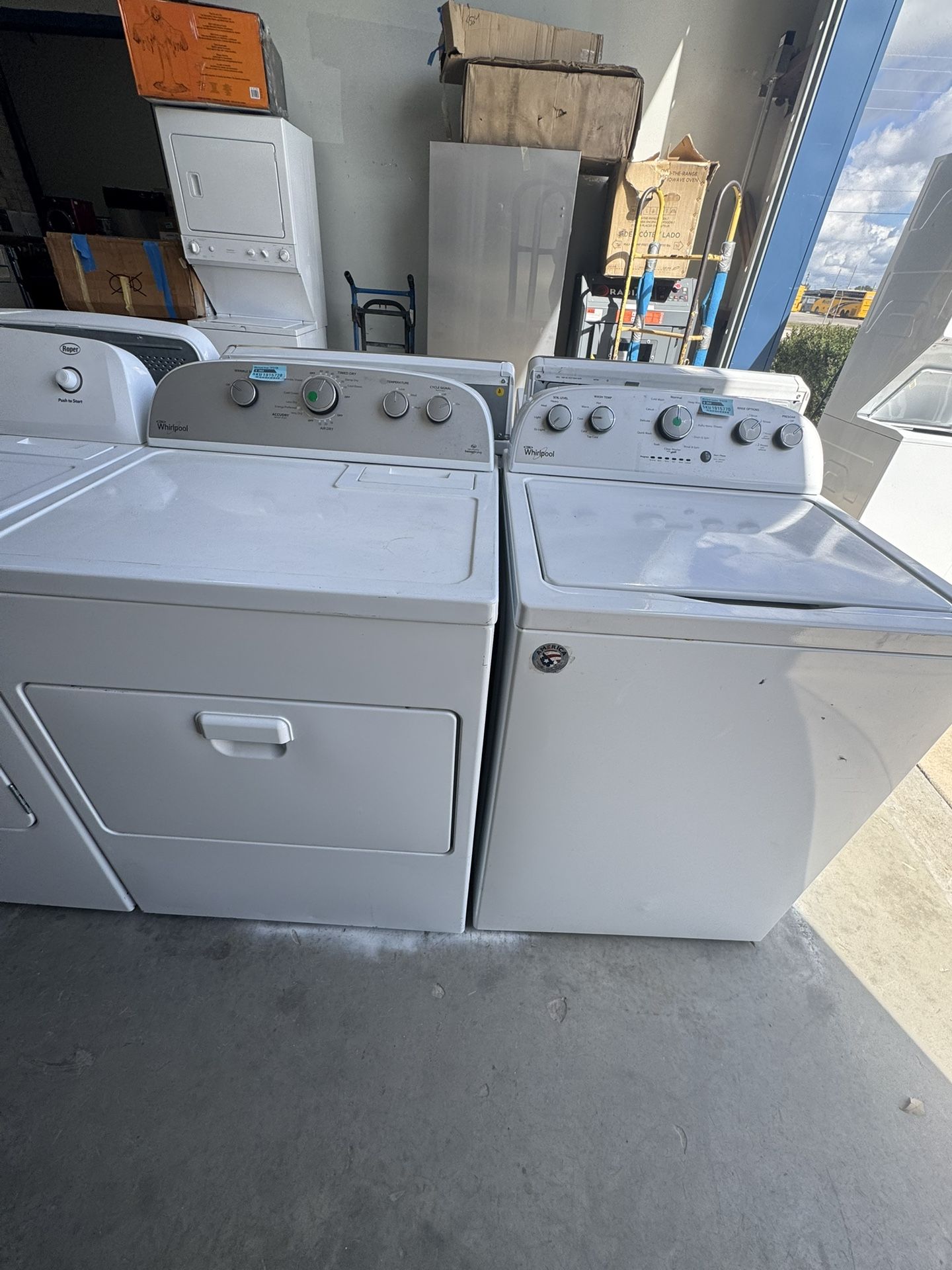 Washer And Dryer