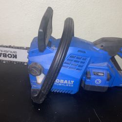 Kobalt 24V Max Brushless Chainsaw