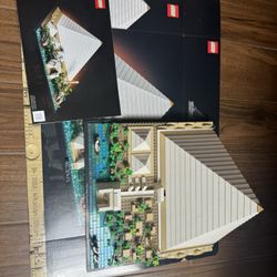 LEGO Pyramid Of Giza w/manual and Instructions 