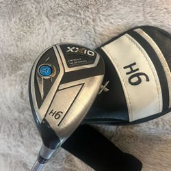 XXIO GOLF 6 HYBRID 28, MP 1100 REG-graphite Shaft 43g. $110. Ck My Other Golf Post!