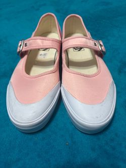 • Vans Style 93 Mary Jane Pink Satin Canvas Sneakers - Women’s 8.5 NWOB