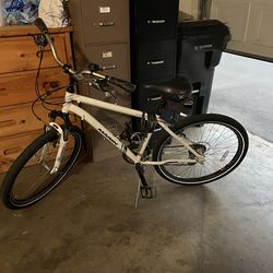Marin 15 speed bicycle with near-new tires.  Rear brake needs repair, otherwise rides great.