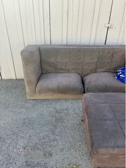 Free sofa with Ottoman