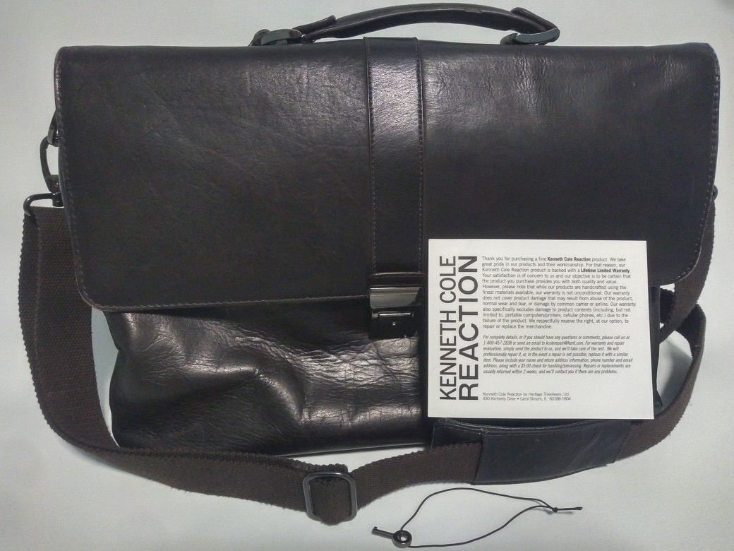 Kenneth Cole Reaction Leather Briefcase